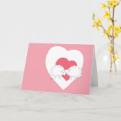 Lief Wol Kaart (Gele Bloem)