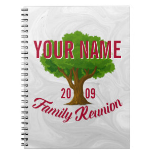 Liefboomaangepaste gezinshereniging notitieboek