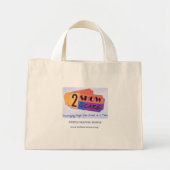liefdadigheidstas mini tote bag (Voorkant)