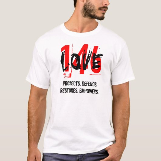 Liefde 146 t-shirt (Voorkant)