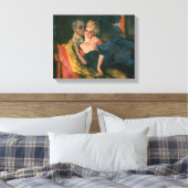 Liefde, 1910 canvas afdruk (Insitu (Slaapkamer))