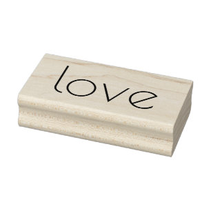 LIEFDE 1 "x2.5" Rubber Stamp / Poirot One Rubberstempel