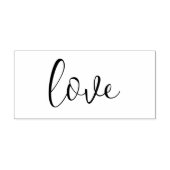 LIEFDE 1 "x2.5" Rubber Stamp / Trendy Script Rubberstempel (Afrduk)