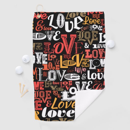 Liefde 2 golfhanddoek (Insitu)