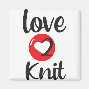 liefde 2 Knit Magneet