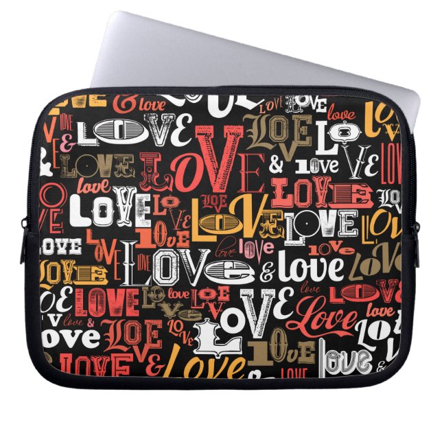 Liefde 2 laptop sleeve (Voorkant)