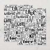 Liefde 3 notitiekaartje (Voorkant / Achterkant)