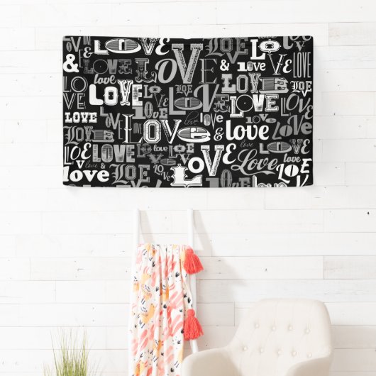 Liefde 4 spandoek (Insitu)