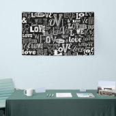 Liefde 4 spandoek (Beurs)