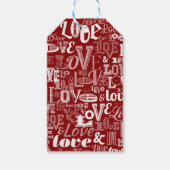 Liefde 5 cadeaulabel (Voorkant)