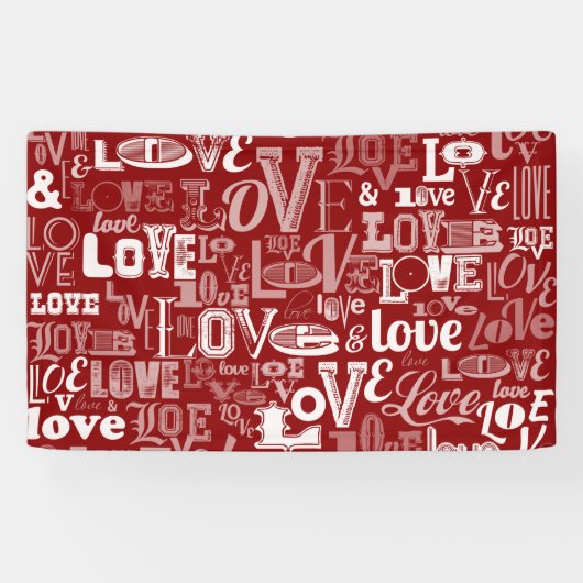 Liefde 5 spandoek (Horizontaal)