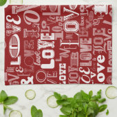 Liefde 5 theedoek (Gevouwen)