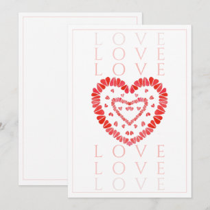 LIEFDE 5x7 vlakke kaart