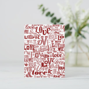 Liefde 6 briefkaart