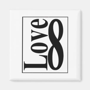 Liefde (8) Infinity Magneet