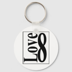Liefde (8) Infinity Sleutelhanger