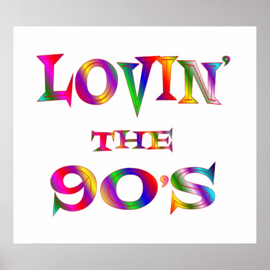 Liefde 90's poster (Voorkant)