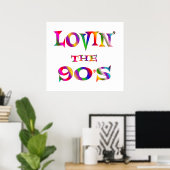 Liefde 90's poster (Thuiskantoor)