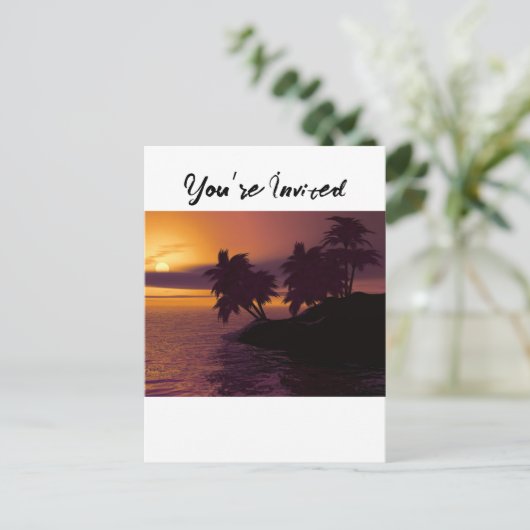 Liefde Aankondigingskaart (Staand voorkant)