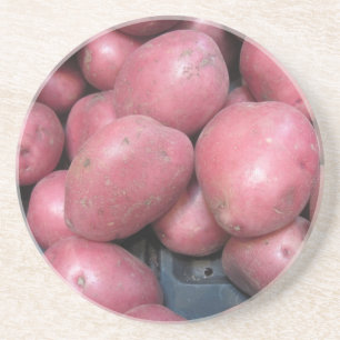 Liefde aardappelen zandsteen onderzetter