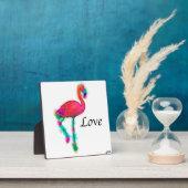 Liefde - Abstracte Flamingo Step Fotoplaat (Insitu)