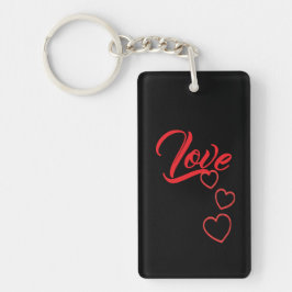 Liefde Acryl Sleutelhanger