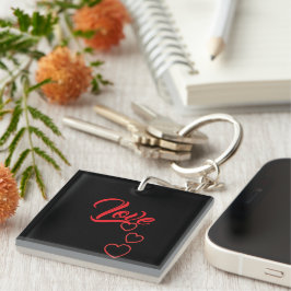 Liefde Acryl Sleutelhanger