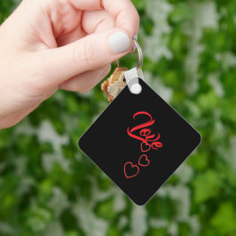 Liefde Acryl Sleutelhanger