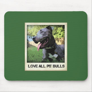 Liefde Alle Pit Bulls Muismat