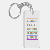 Liefde Allerlei Liefde Sleutelhanger (Voorkant Links)