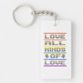 Liefde Allerlei Liefde Sleutelhanger (Voorkant)