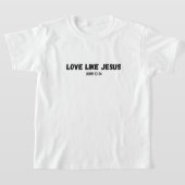 Liefde als Jezus Christelijk Kind Shirt (Laagn)