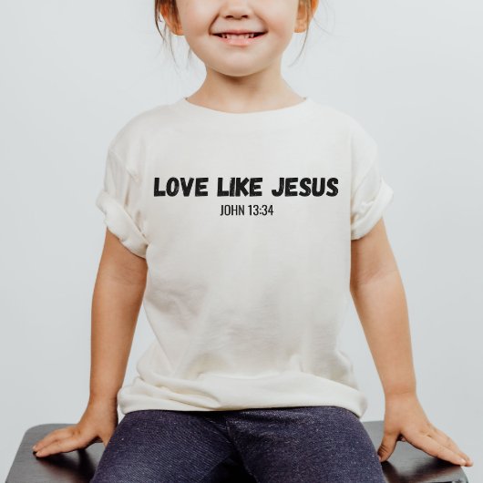 Liefde als Jezus Christelijk Kind Shirt