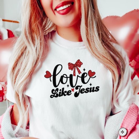 Liefde als Jezus, Christelijk T-shirt