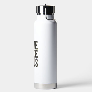 Liefde Als Jezus Christelijke Typografie Ontwerp_1 Waterfles