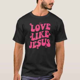 Liefde als Jezus die Christelijke religieuze God g T-shirt