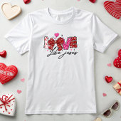 LIEFDE als Jezus, glitter GOD T-shirt