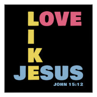 Liefde als Jezus - Johannes 15:12 Vrouwen Christel