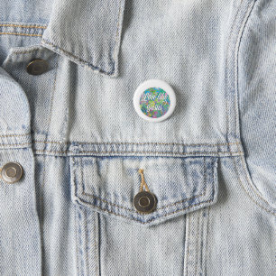 Liefde als Jezus Ronde Button 3,2 Cm