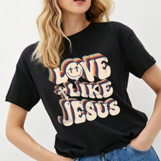Liefde als Jezus Shirt, T-shirt voor de vrouw