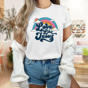 Liefde als Jezus Shirt, Trendy T-Shirt
