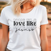 Liefde als Jezus Tri-Blend Shirt