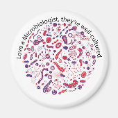 Liefde als microbioloog magneet (Voorkant)