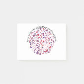 Liefde als microbioloog post-it® notes (Voorkant)