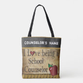 Liefde als schooladviseur | DIY-naam Draagtas (Achterkant)