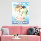 liefde altijd in ons hart canvas afdruk (Insitu (Woonkamer))