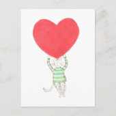 liefde, amour, amore briefkaart (Voorkant)