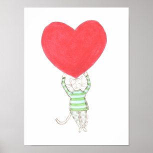 liefde, amour, amore poster