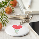 liefde, amour, amore sleutelhanger (Zijkant)