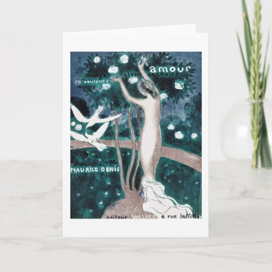 Liefde (Amour), Maurice Denis Kaart (Voorkant)